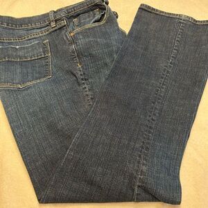 Old Navy Women's Dark Blue Boot Cut Jeans